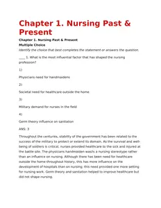 Cover - Test Bank for Fundamentals of Nursing V1 Theory Concepts & Applications by Judith Wilkinson  & Leslie Treas thumbnail