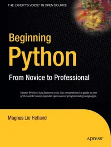 Hetland - Beginning Python - From Novice to Pro (Apress, 2005) thumbnail