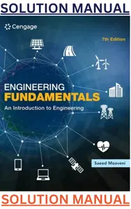SOLUTIONS MANUAL for Engineering Fundamentals: An Introduction to Engineering 7th Edition by Saeed Moaveni thumbnail