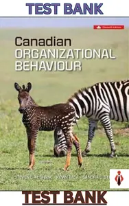 Test Bank for Canadian Organizational Behaviour 11E by McShane, Tasa & Steen - Complete thumbnail