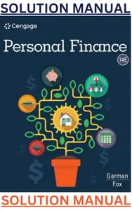 SOLUTIONS MANUAL for Personal Finance 14th Edition by Thomas Garman & Jonathan Fox thumbnail