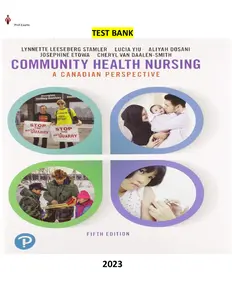 Community Health Nursing-A Canadian Perspective, 5th Edition  by  Lynnette Leeseberg Stamler , Lucia Yiu , Aliyah Dosani ,Josephine Etowa ,Cheryl van Daalen-Smith-TB thumbnail