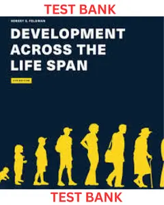 TEST BANK for Development Across the Life Span 9th Edition by Robert Feldman thumbnail