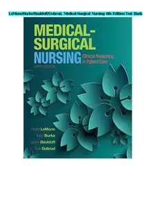Questions - Test Bank for LeMoneBurkeBauldoffGubrud, Clinical Reasining ED.6 Completed - II thumbnail