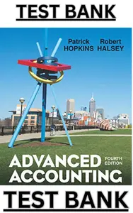 Test Bank for Advanced Accounting 4th Edition by Patrick Hopkins thumbnail