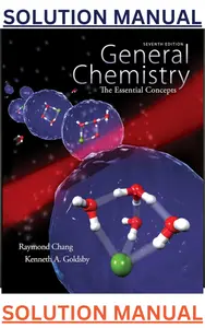 SOLUTIONS MANUAL for General Chemistry: The Essential Concepts 7th Edition by Raymond Chang & Kenneth Goldsby thumbnail