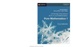 Cambridge International AS _ A Level Pure Mathematics 1 Coursebook NO WATERMARK leibniz-math.org _ thumbnail