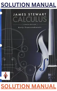 Solution Manuals for Calculus_ Early Transcendentals 8E by James Stewart thumbnail
