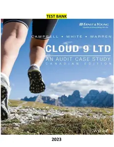 Test Bank - Solution Manual - Cloud 9 LTD-An Audit Case Study, 1 CE by Campbell,White & Warren-TB thumbnail