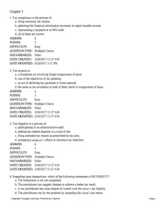 Cover - Test Bank for Federal Tax Research 11E by Sawyer thumbnail