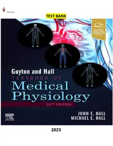Guyton & Hall Textbook of Medical Physiology 14E by J.Hall & M.Hall-Test bank-TB thumbnail