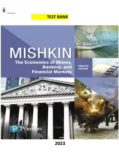 Economics of Money, Banking and Financial Markets, 12th Edition by Frederic Mishkin-Test Bank thumbnail