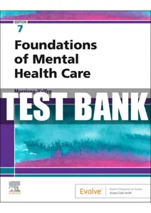 FULL - Elaborated Test bank for Foundations of Mental Health Care 7ED Morrison-Valfre ALL Chapters Included-2022 thumbnail