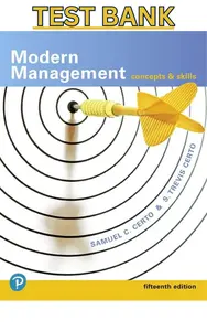 Modern Management-Concepts and Skills 15th Edition Samuel Certo & Trevis Certo thumbnail