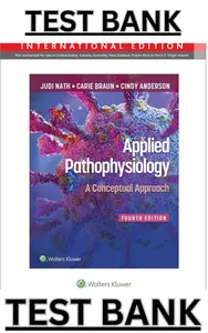 Test Bank for Applied Pathophysiology by Judi Nath & Carie Braun - Complete thumbnail