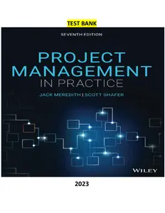 Project Management in Practice, 7Ed.by Meredith, Shafer, Mantel Jr.& Sutton thumbnail