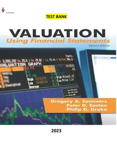 Solution Manual - Valuation Using Financial Statements 2nd Edition by Gregory A. Sommers thumbnail