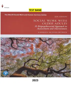 Test bank - Social Work with Older Adults-A Biopsychosocial Approach-5E by Dittrich thumbnail