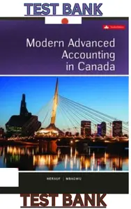 TEST BANK for Modern Advanced Accounting in Canada, 10th Edition by Darrell Herauf & Chima Mbagwu thumbnail