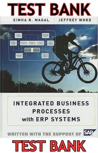 TEST BANK for Integrated Business Processes with ERP Systems 1st Edition by Jeffrey Word & Simha Magal thumbnail
