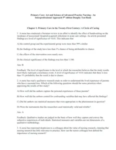 Qs - TB Primary Care The Art & Science of Advanced Practice Nursing 5E by Dunphy Brown thumbnail