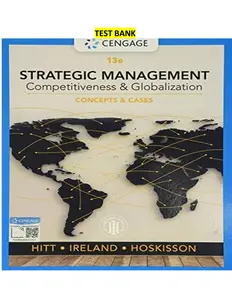 Strategic Management Concepts - Competitiveness and Globalization 13th Edition thumbnail