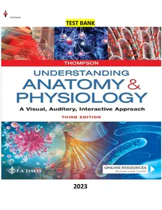 Understanding Anatomy & Physiology-A Visual, Auditory, Interactive Approach 3rd Edition by Gale Sloan Thompson-TB thumbnail