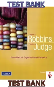 Test Bank for Essentials of Organizational Behavior 11th Edition by Stephen Robbins & Timothy Judge thumbnail