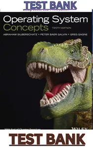 TEST BANK for Operating System Concepts 10th Edition by Abraham Silberschatz, Peter Galvin & Greg Gagne thumbnail