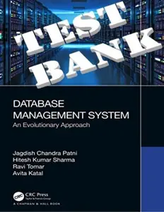 FULL - Elaborated Solutions Manual for Database Management System An Evolutionary Approach, 1ED by Jagdish Patni, Hitesh Sharma, Ravi Tomar, thumbnail