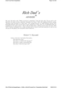 Own Your Own Corporation_ Why the Rich Own Their Own Companies and Everyone Else Works for Them (Rich Dad's Advisors thumbnail