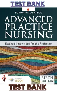 Test Bank for Advanced Practice Nursing_ Essential Knowledge 5E by Denisco thumbnail