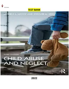 Test Bank for Child Abuse and Neglect 3rd Edition by Monica McCoy & Stefanie Keen (2) thumbnail
