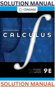 SOLUTIONS MANUAL for Multivariable Calculus 9th Edition by James Stewart, Daniel Clegg & Saleem Watson thumbnail