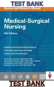 Test Bank for Medical-Surgical Nursing Review and Resource Manual, 4E by Batchelor_Gillman_Goodin thumbnail