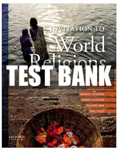 FULL - Test bank for Invitation to World Religions 3ED by Jeffrey Brodd et al. thumbnail