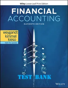Financial Accounting 11th Edition by Jerry J. Weygandt, Paul D. Kimmel thumbnail