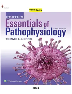 Porth_s Essentials of Pathophysiology 5th Edition by Tommie L Norris  - Complete, Elaborated and Latest(Test Bank) ALL Chapters included updated for 2023 thumbnail