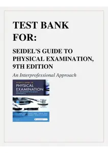 Seidel Guide to Physical Examination 9th Edition Ball Test Bank thumbnail
