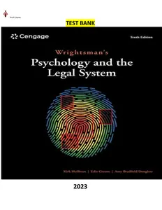 Wrightsman_s Psychology and the Legal System 10th Edition by Kirk Heilbrun, Edith Greene & Amy Bradfield Douglass-TB thumbnail