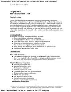 Solution Manual for ISE Interpersonal Skills in Organizations 7E by de Janasz,Dowd & Schneider Ch 02 thumbnail