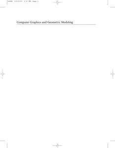 Computer Graphics and Geometric Modeling - M. Agoston (Springer, 2005) WW thumbnail