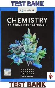 Test Bank - Chemistry - An Atoms First Approach 3rd Edition by Zumdahl & DeCoste - Updated thumbnail