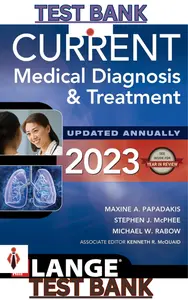 Test Bank for Current Medical Diagnosis & Treatment 62E by Papadakis_McPhee_McQuaid_Gandhi-Updated_merged thumbnail