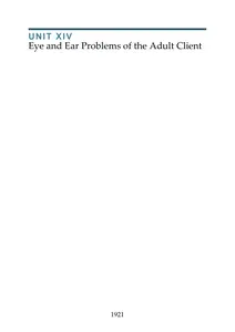 Comprehensive NCLEX -RN -Eye and ear Problems of the Adult client 8th Ed.2021 thumbnail