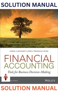 Solution Manuals for Financial Accounting Tools for Business Decision Making, 8E by Kimmel_Weygandt thumbnail