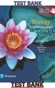 TEST BANK for Campbell Biology 11th Edition by Lisa Urry, Michael Cain, Steven Wasserman, Peter Minorsky & Jane Reece thumbnail