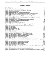 Test Bank for Introduction to Maternity and Pediatric Nursing 7th Edition by Gloria Leifer thumbnail