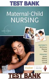 Test Bank for Maternal-Child Nursing 6E by McKinney,James,Murray,Nelson & Ashwill  - Complete thumbnail