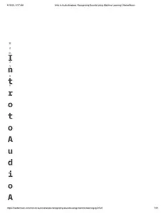 Intro to audio analysis recognizing sounds thumbnail